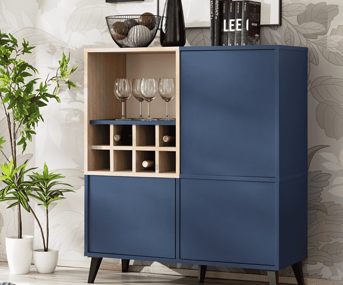 Szafka kuchenna Fondi ze stojakiem na wino