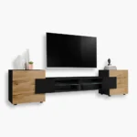 RTV Merano Schrank, Schwarz/Wotan