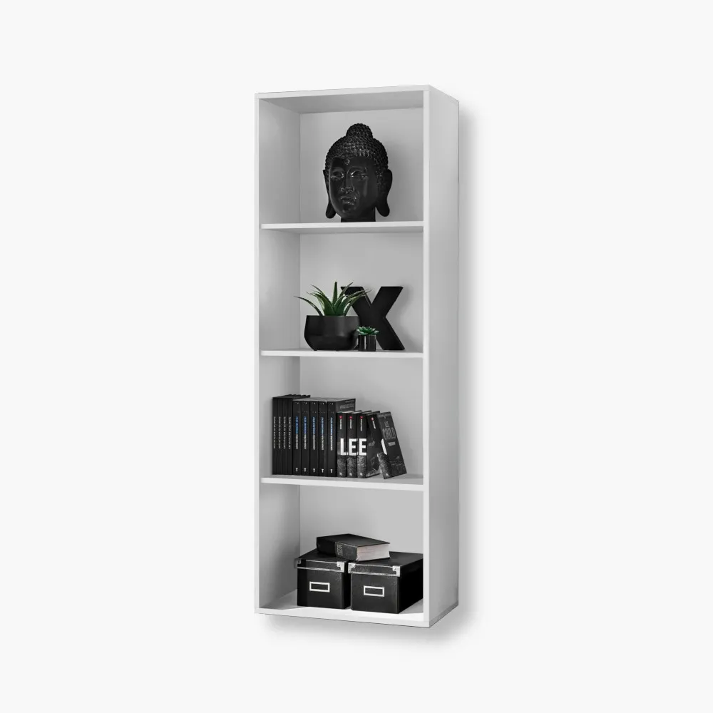 Taranto Wit White Biblioteczka Taranto, Biała - obrazek 1