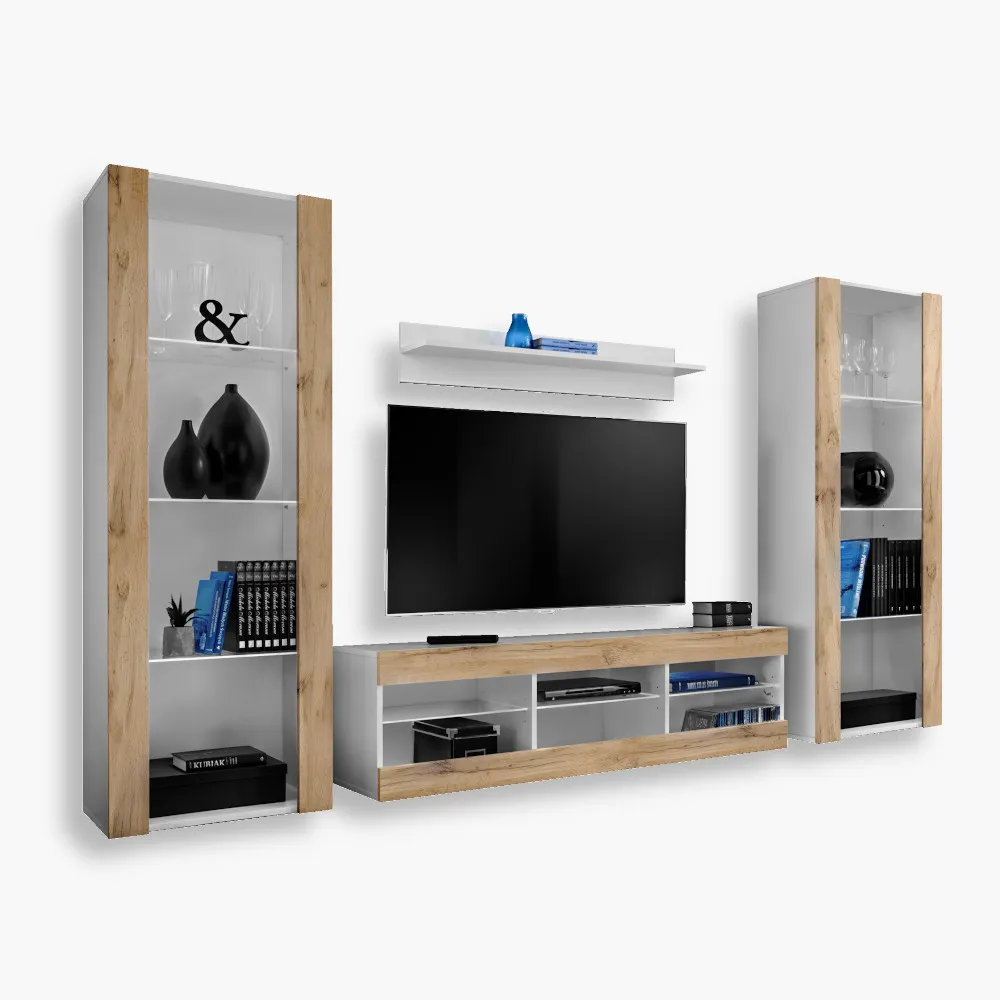 Tivoli-Grande-noLED-White-Wotan-1.webp Ensemble de meubles RTV Tivoli Grande, Wotan/Blanc – Image 1