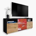 RTV Urbino Gehäuse, Wotan/Schwarz LED RGB Beleuchtung