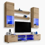 Varallo RTV Möbel Set, Wotan/Wotan