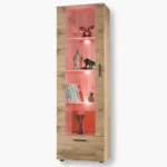 Witryna Stojąca Alessandria, Wotan/Wotan Oświetlenie LED RGB