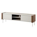 Guelph RTV180 – TV-Schrank, Nussbaum, Kaschmir, Breite 180 cm, Höhe 52 cm, Tiefe 39 cm